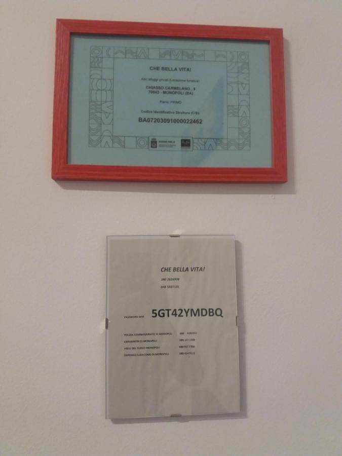 Che Bella Vita! Monopoli Kültér fotó